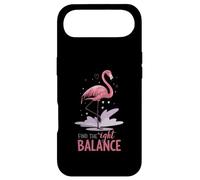 Find The Right Balance Cute Flamingo Yoga Case for iPhone Air