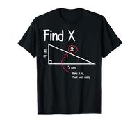 Find the X Find X Maths Math Mathematician T-Shirt