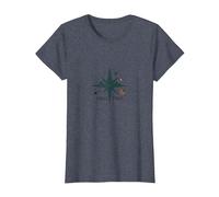 Find Trail: Wilderness Adventure Compass Logo T-Shirt, Women, Heather Blue, XS