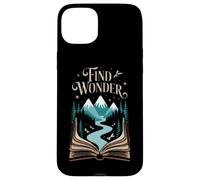 Find Wonder Mountains Open Book Adventure Case for iPhone 15 Plus