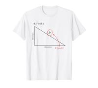 Find X T-Shirt Funny Math Task FindX I Found It T-Shirt