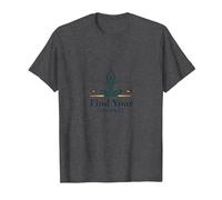Find Your Balance: Yoga and Justice Harmony Logo T-Shirt, Men, Dark Heather Grey, 4XL