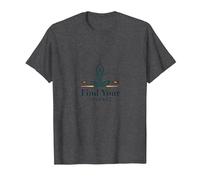 Find Your Balance: Yoga and Justice Harmony Logo T-Shirt, Men, Dark Heather Grey, L