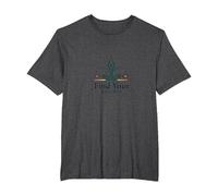 Find Your Balance: Yoga and Justice Harmony Logo T-Shirt, Men's Big and Tall, Dark Heather Grey, 4X Tall