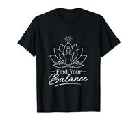 Find Your Balance Yoga Instructor Yogi T-Shirt