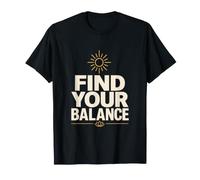 Find Your Balance Yoga Instructor Yogi T-Shirt