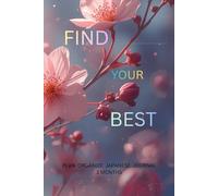 Find Your Best Undated Daily Planner | 3 Months Productivity & Future Planner Journal | 105 Pages | Habit Tracker, Mood Tracker & Japanese Journal Multi colour