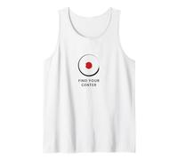 Find Your Center - Minimal Zen Design Tank Top