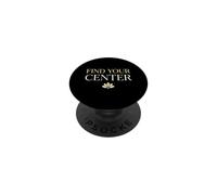 Find Your Center Yoga Meditation Practitioner PopSockets Adhesive PopGrip