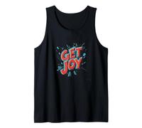 Find Your Cheerful Side with this Get Joy Emblem Tank Top
