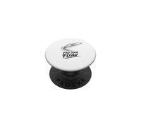 Find your Flow Golfer Frisbee Golf Frolf Throw Shirt PopSockets Adhesive PopGrip