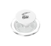 Find your Flow Golfer Frisbee Golf Frolf Throw Shirt PopSockets PopGrip for MagSafe