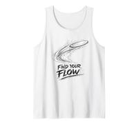 Find Your Flow Golfer Frisbee Golf Frolf Throw Shirt Tank Top
