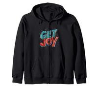 Find Your Happiness with this Get Joy Costume Zip Hoodie