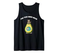 Find Your Inner Meow Cat Yoga Avocado Meditation Calm Souls Tank Top