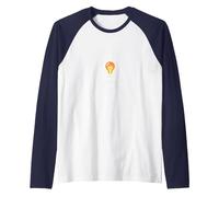 Find Your Inspirational Light Bulb Raglan Baseball Tee, Men, Navy Blue/White, Small