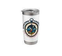 Find Your Next Adventure Scouting America Retro Compass Art Stainless Steel Insulated Tumbler