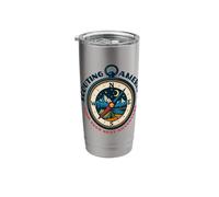 Find Your Next Adventure Scouting America Retro Compass Art Stainless Steel Insulated Tumbler