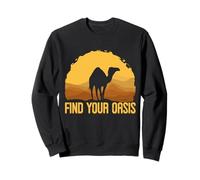 Find Your Oasis Camel Sweatshirt
