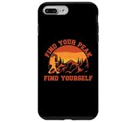 Find Your Peak Find Yourself Inspirational Mountain Climbing Case for iPhone 7 Plus/8 Plus