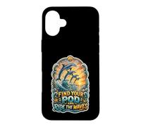 Find Your Pod And Ride The Waves Dolphin Ocean Lovers Case for iPhone 16 Plus