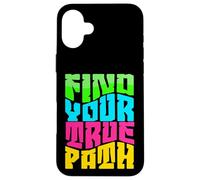 Find Your True Way - Motivation, Restart Design Case for iPhone 16 Plus