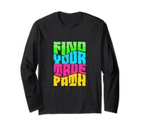 Find Your True Way - Motivation, Restart Design Long Sleeve T-Shirt
