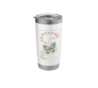 Find Your Voice | Speech Language Pathology SLP Butterfly Stainless Steel Insulated Tumbler