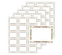 FINDAT 150 PCS Jam Labels 45×67 mm Sticky Food Stickers Vinyl Removable Self-Adhesive Waterproof Freezer Decals for Jar Bottle Kitchen