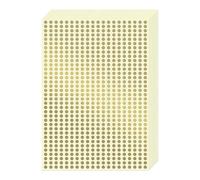 FINDAT 7000 PCS Gold Dot Stickers 6mm Colour Coding Labels Sticky Dots Waterproof Self Adhesive Circle Round Stickers for School DIY Calendar