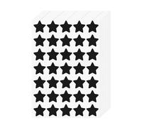 FINDAT Black Star Stickers 25mm Vinyl Labels Waterproof Removable Self-Adhesive Reward Stickers for DIY Home Office 700PCS