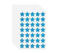 FINDAT Blue Star Stickers 25mm Glitter Star Sticker Vinyl Waterproof Self-Adhesive Decals for Classroom Rewards DIY 350PCS