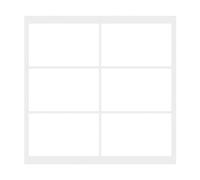 FINDAT White Sticky Labels 102×62mm Vinyl Rectangular Stickers Waterproof Self-Adhesive Removable Decals for Office Warehouse Business 60PCS