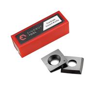 FindBuyTool Carbide Inserts-15x15x2.5mm, 30° R150,4 R0.5 for Suitable for Professional Wood Planer Spiral Head Tools-Tungsten Carbide Cutting Tools for Smooth, Precision Cuts (10 PCS)
