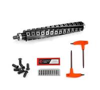 FindBuyTool Helical Cutterhead for Makita 2012NB Thickness Planer, 12 Inch Spiral Cutterhead with 4-Row Spiral Design, Helical Planer Head with 54 Carbide Inserts, Low Noise & Chip Ejection Upgrade