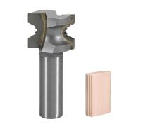 FindBuyTool Router Bit for Festool Domino DF500/700, Tungsten Carbide Router Bits 1/2 Shank Dio8 for Woodworking & DIY Users, Woodworking Tools and Accessories for Edge Trimming and Joinery(D8)