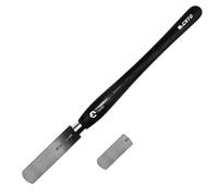 FindBuyTool Wood Turning Tools for Lathe, 1-1/2" Round Nose Scraper Wood Lathe Turning Tool for Woodturning, M2 HSS Wood Lathe Scraper Turning Tools for Woodworking DIY Enthusiasts (1 PC)