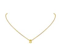 FindChic S Initial Necklace Monogram Gold Necklaces for Women S Chain Stainless Steel Letter Necklace
