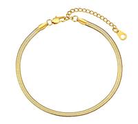 FindChic Womens Anklet Summer Foot Jewellery, Sterling Silver/Stainless Steel Ankle Bracelet for Women, Come Gift Box