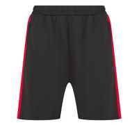 Finden & Hales Contrast Sports Shorts with Zip Pockets