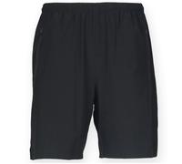 Finden & Hales F&H 7" Pro-Stretch UN-Lined Sports Shorts {LV817} - Black - XX-Large