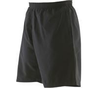 Finden & Hales F&H Mesh Lined 7" Pro-Stretch Sports Shorts {LV830} - Black - Small