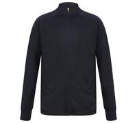 Finden Hales Knitted Tracksuit Top Contrast Panels Zip Pockets Slim Fit UK Size