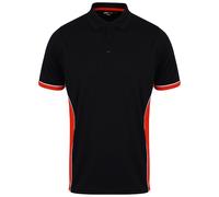 Finden & Hales Mens Contrast Panel Polo Shirt PC6366