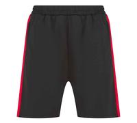 Finden & Hales Men's Knitted Shorts in Black | Size: XL Finden & Hales Black XL
