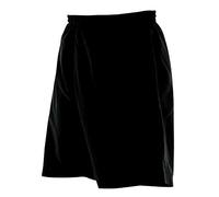 Finden & Hales Mens Microfibre Sports Short (2XL) (Black)