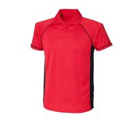 Finden & Hales Mens Panel Performance Sports Polo T-Shirt / N/A N/A RW414