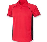 Finden & Hales Mens Performance Contrast Panel Polo Shirt / N/A N/A PC6593