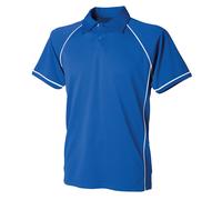 Finden & Hales Mens Piped Performance Polo Shirt PC6347