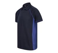 Finden & Hales Men's Piped Performance Sports Polo Shirt in Dark Navy | Size: Small Finden & Hales Dark Navy S